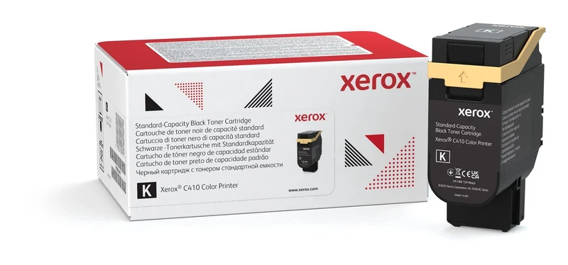 Xerox Cartuccia toner Nero a Capacità standard da 2400 Pagine per Stampante a colori C410/multifunzione a colori VersaLink C415 (006R04677) [006R04677]