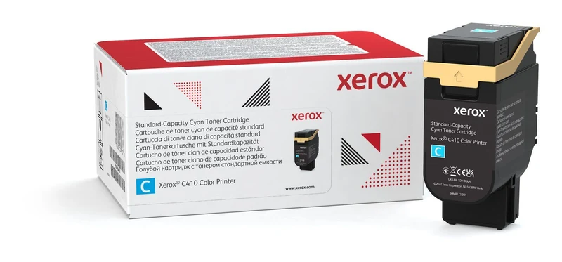 Xerox Cartuccia toner Ciano a Capacità standard da 2000 Pagine per Stampante a colori C410/multifunzione a colori VersaLink C415 (006R04678) [006R04678]