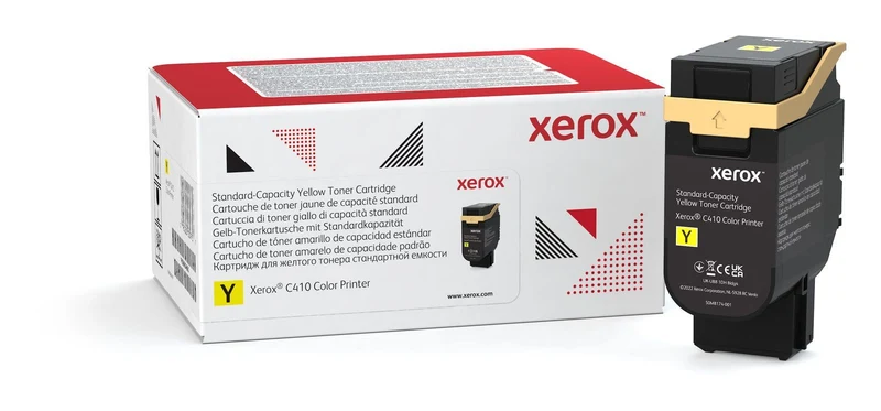 Xerox Cartuccia toner Giallo a Capacità standard da 2000 Pagine per Stampante a colori C410/multifunzione a colori VersaLink C415 (006R04680) [006R04680]