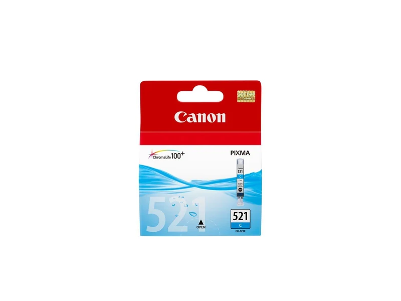 Canon Cartuccia d'inchiostro ciano CLI-521C [2934B001]