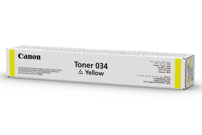 Canon 034 cartuccia toner 1 pz Originale Giallo [9451B001]