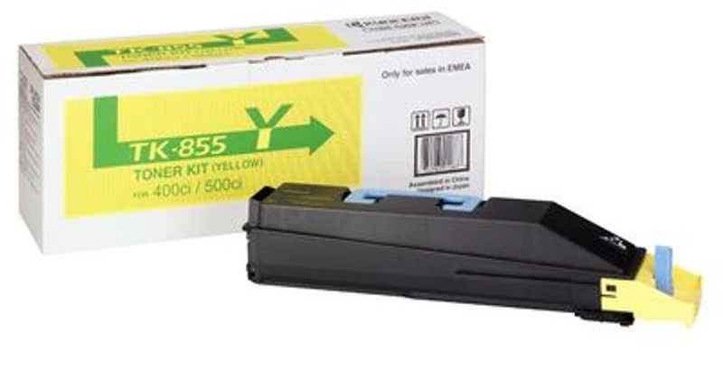 KYOCERA TK-855Y cartuccia toner 1 pz Originale Giallo [1T02H7AEU0]