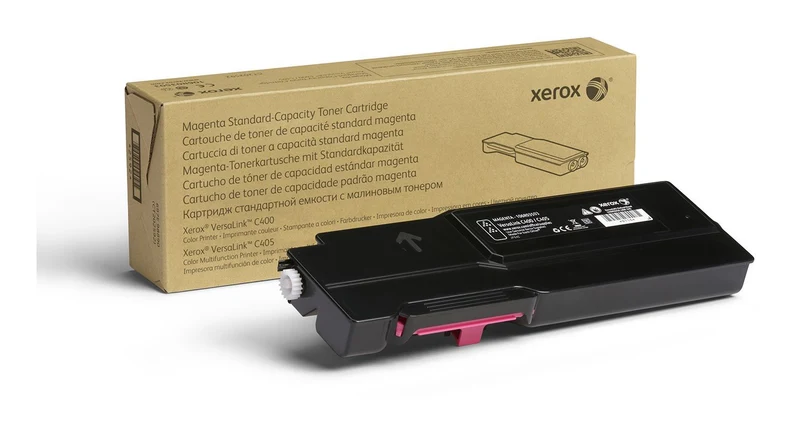 Xerox Cartuccia toner Magenta a Capacità standard da 2500 Pagine per Stampante a colori VersaLink C400/multifunzione a colori VersaLink C405 (106R03503) [106R03503]
