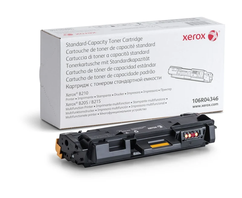 Xerox Cartuccia toner Nero a Capacità standard da 1500 Pagine per Stampante B210, Stampante multifunzione B205/ B215 (106R04346) [106R04346]