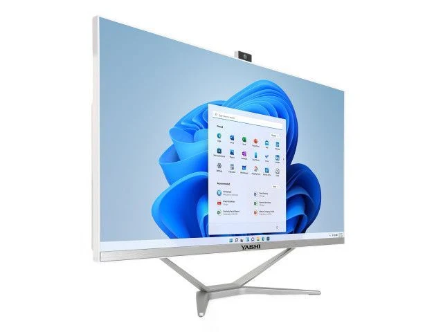 YASHI AY32417 All-in-One PC Intel Core i3 i3-10105 61 cm (24") 1920 x 1080 Pixel PC All-in-one 8 GB DDR4-SDRAM 512 GB SSD Windows 11 Pro Wi-Fi 6 (802.11ax) Bianco [AY32417]