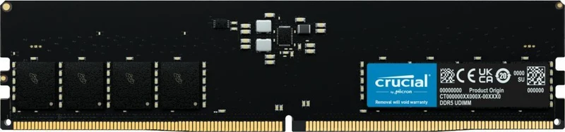 Crucial CT32G56C46U5 memoria 32 GB 1 x 32 GB DDR5 5600 MHz [CT32G56C46U5]