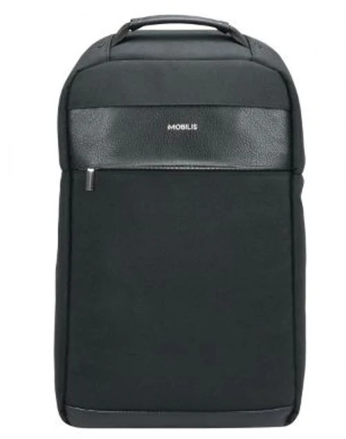 Mobilis PURE BACKPACK borsa per notebook 39,6 cm (15.6") Zaino Nero, Argento [056005]