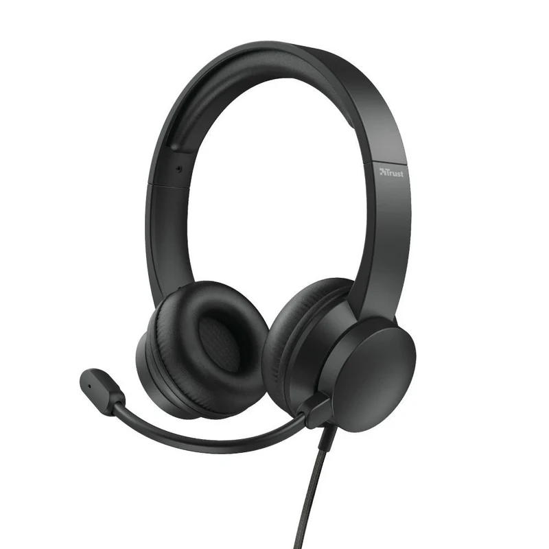 Trust Rydo Auricolare Cablato A Padiglione Musica e Chiamate USB tipo A Nero [24133]
