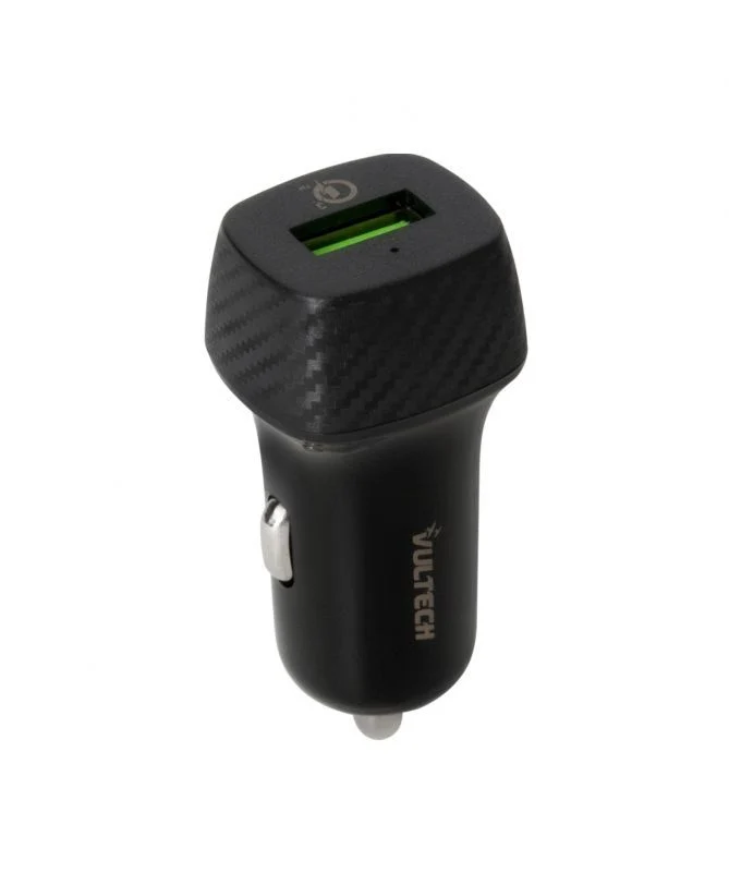 Vultech Caricatore da auto Uscita USB Quick Charge 3.0 18W [CA-1Q]