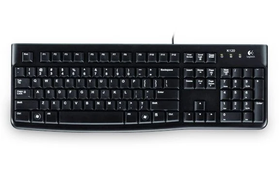 Logitech K120 for Business tastiera Ufficio USB QWERTY Italiano Nero [920-002517]