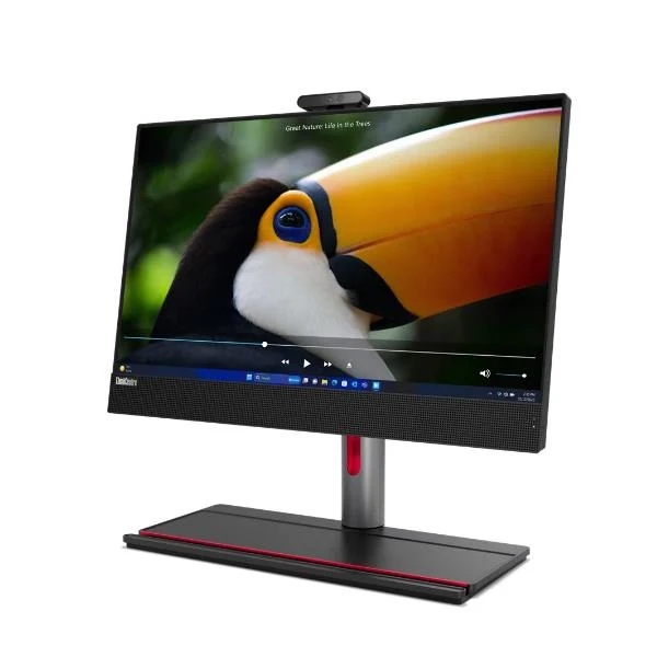 Lenovo ThinkCentre M90a Gen 6 Intel Core Ultra 7 265 60,5 cm (23.8") 1920 x 1080 Pixel Touch screen PC All-in-one 32 GB DDR5-SDRAM 1 TB SSD NVIDIA GeForce RTX 4050 Windows 11 Pro Wi-Fi 6E (802.11ax) Nero [13AT000UIX]
