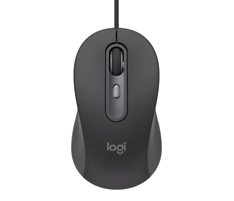 Logitech Signature M520 for Business mouse Ufficio Ambidestro USB tipo-C Ottico 4000 DPI [910-007511]