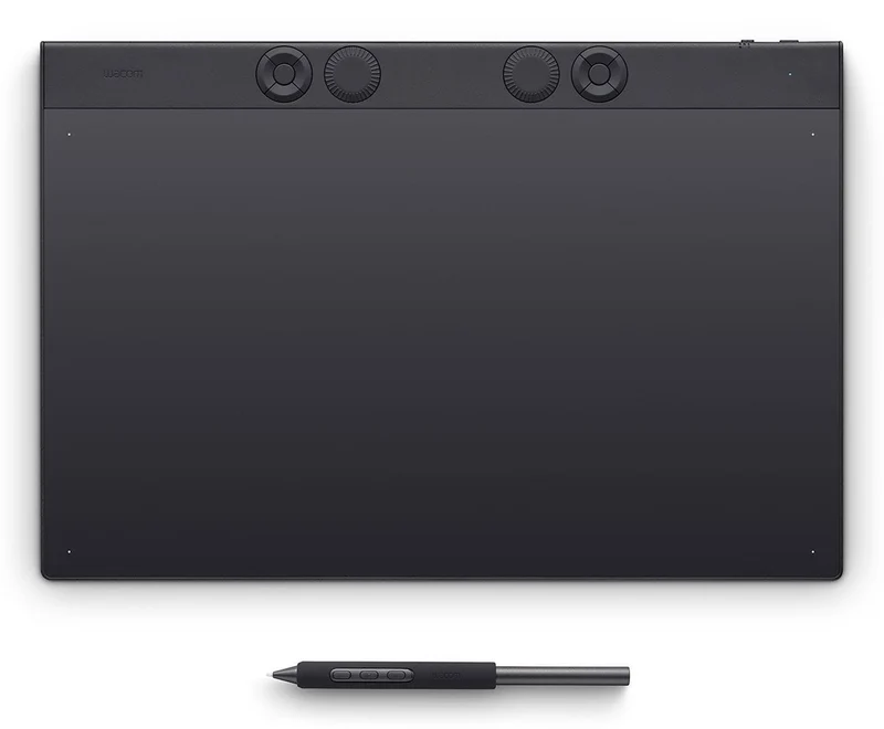 Wacom Intuos Pro Large tavoletta grafica Nero 349 x 195 mm USB/Bluetooth [PTK870K0B]