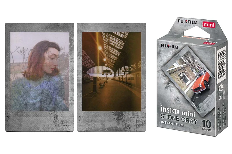 Fujifilm Instax Mini 10 Pellicola Istantanea Stone Gray