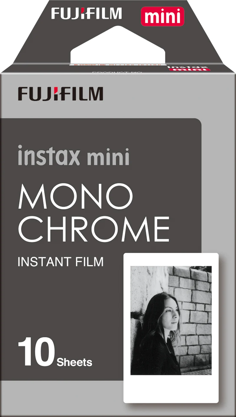 Fujifilm Instax Mini Monochrome Pellicola Istantanea 10 pose