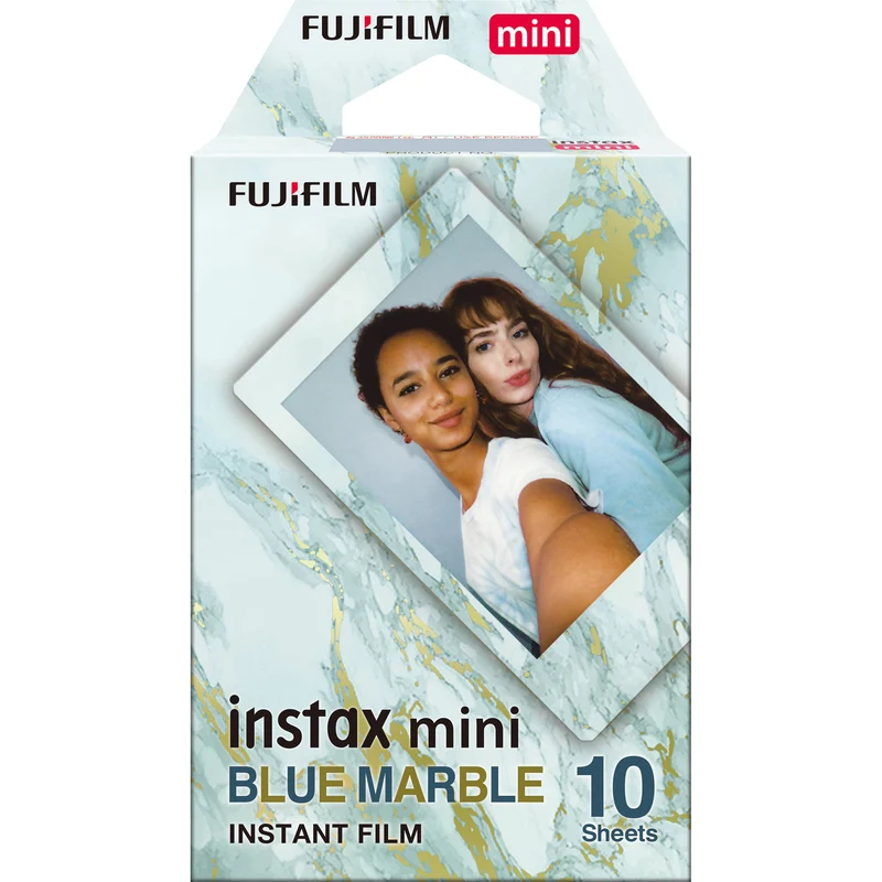 Fujifilm Instax Mini Blue Marble Pellicola Istantanea 10 pose