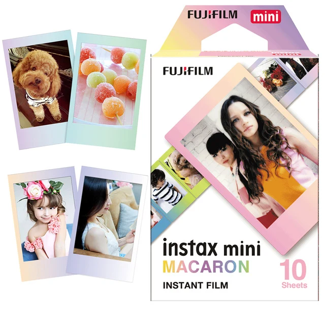 Fujifilm Instax Mini Macaron Frame Pellicola Istantanea 10 pose