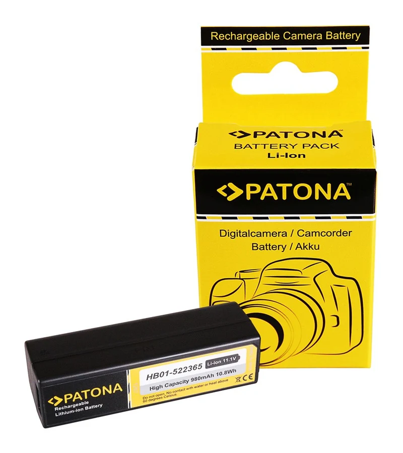 PATONA BATTERY DJI HB01 OSMO HANDHELD 4K CAMERA ZENMUSE X3 ZENMUSE X5 ZENMUSE