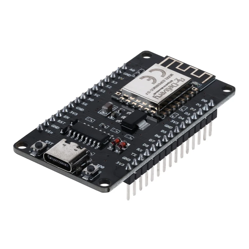 NodeMCU Lolin V3 Module ESP8266 ESP-12F WiFi mit USB-C Anschluss WiFi Development Board mit CH340 kompatibel mit Arduino