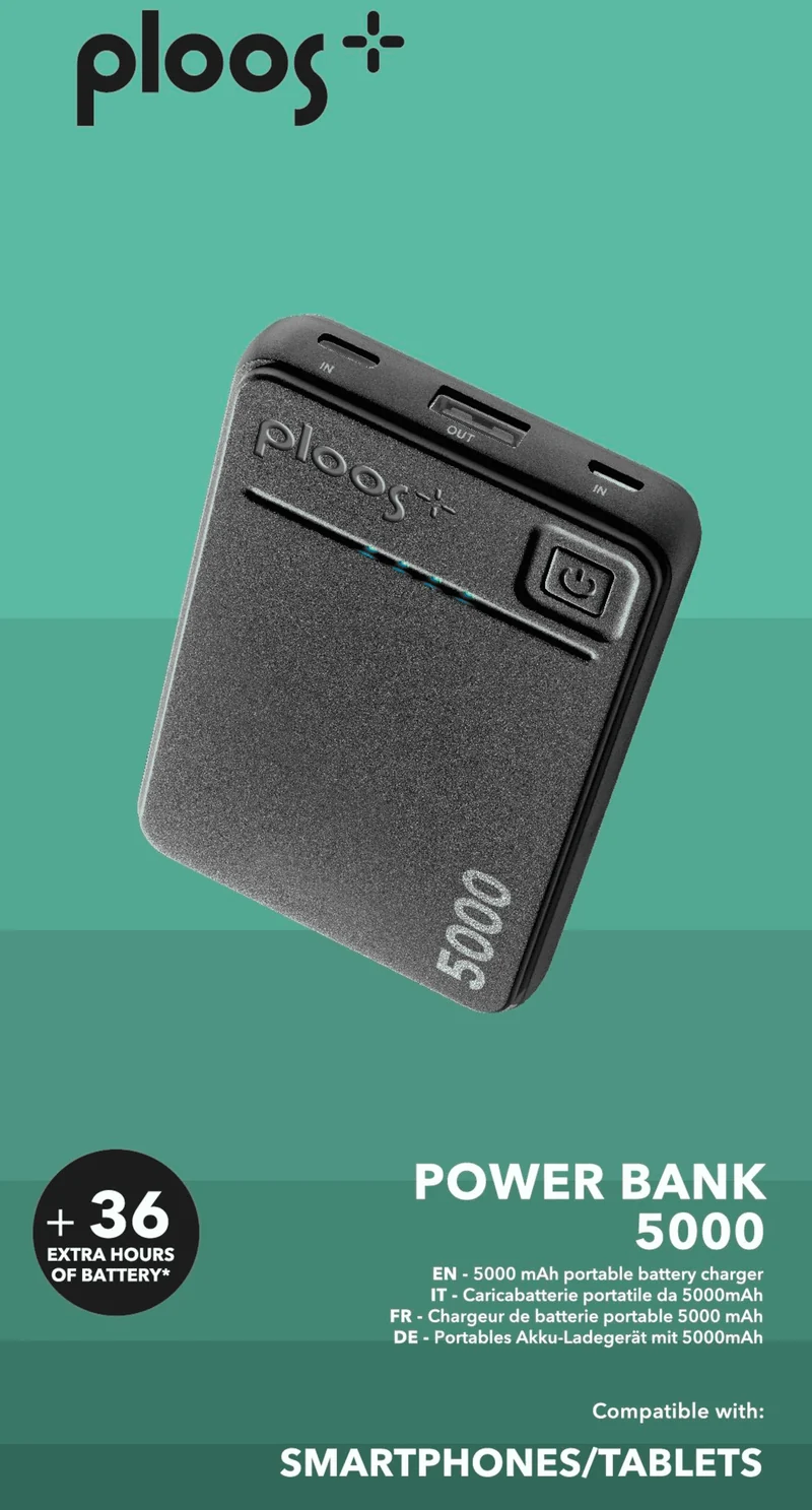 PLOOS Power Bank 5000