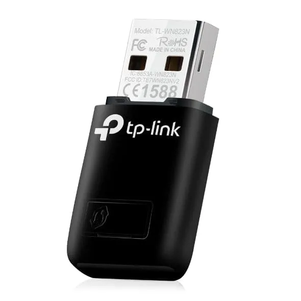 TP-LINK Mini Wireless N USB Adapter 300 Mbps TL-WN823N