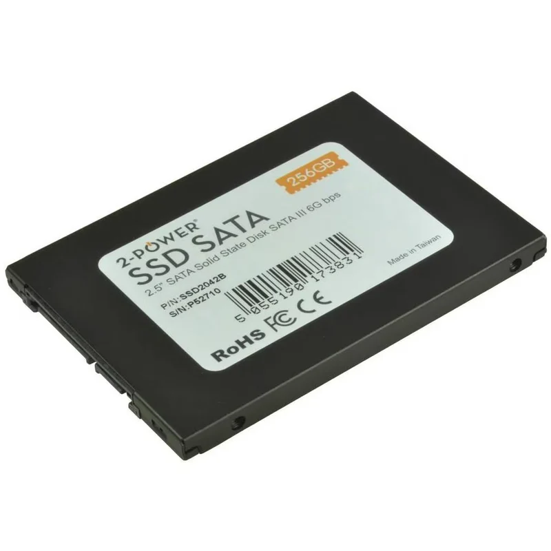 SSD INTERNO 2-POWER SSD2042B SATA 2.5'' 256 GB, 550 Mbyte/s