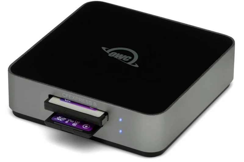 OWC TCCFXBSDRDR ATLAS DUAL CFEXPRESS + SD CARD CARD READER: USB-C DUAL-SLOT CFEXPRESS TYPE B AND SDX