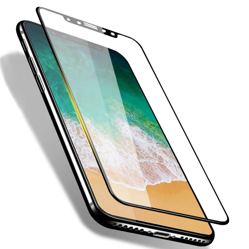 Pellicola protettiva in vetro temperato per iPhone X