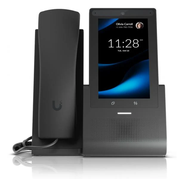 Ubiquiti - UTP-G3-Touch-Pro - UniFi Talk Easily integrates with 3rd party PBX platforms using Talk Relay, 5" touch display, High-performance speakerphone for clear audio, Ergonomic handset with a mut [UTP-G3-Touch-Pro]