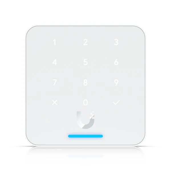 Ubiquiti - UA-G3-Flex-W - UniFi NFC card reader with a keypad and Apple Touch Pass support, Provides entry and exit greeting messages, IP55-rated weather resistance (-30 to 60C), Connects to UniFi Ac [UA-G3-Flex-W]