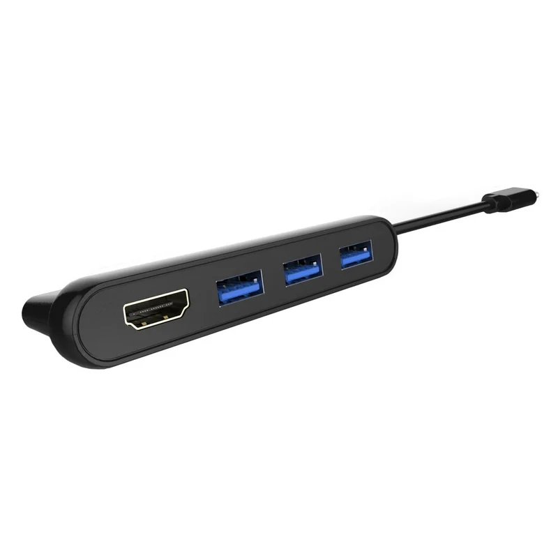 Adattatore da USB-C 3.2 (tipo C) a 3 porte USB 3.0 e HDMI™ 4K