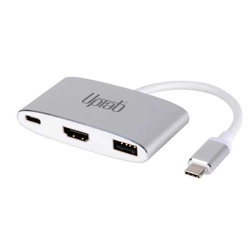 Hub USB C 3 in 1 per HDMI, USB 3.0, USB C Power Delivery