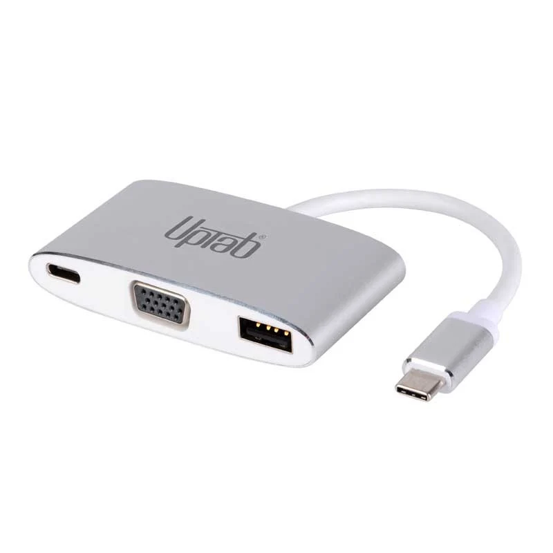 Dock USB C 3 in 1 per VGA, USB 3.0, USB-C Power Delivery