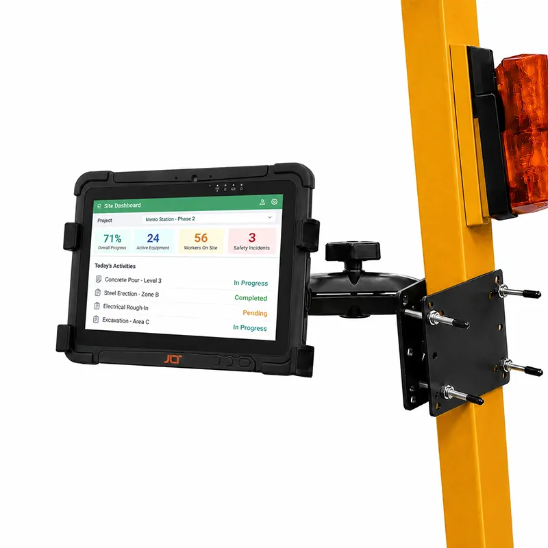 JLT Tablet Forklift Mount Holder for Warehouse Fleets | Agoz