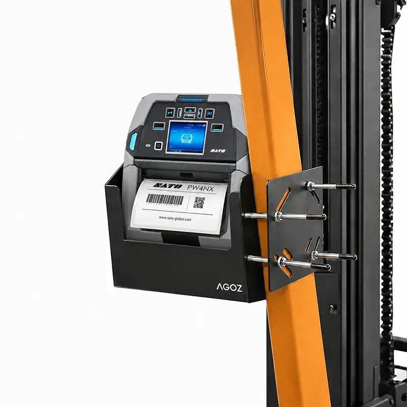 Metal Forklift Holder Mount for SATO Mobile Printers | Agoz