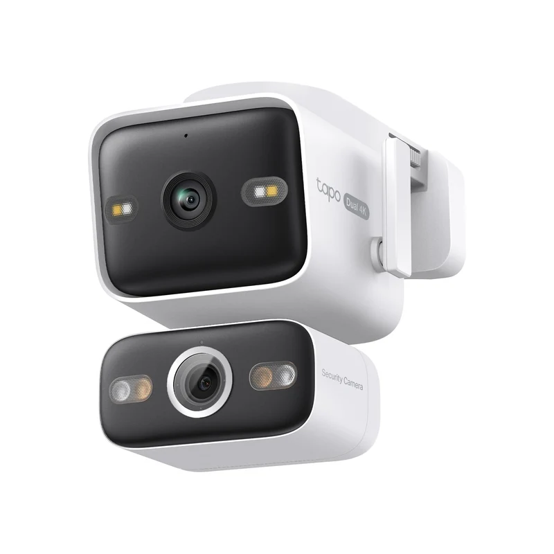 Tapo C575D Telecamera WiFi/PoE Esterno Doppio Obiettivo 4K, PTZ, Zoom 18x
