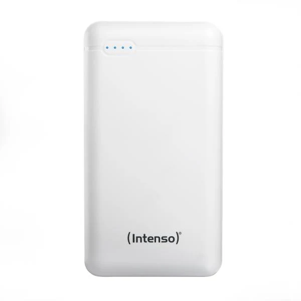 INTENSO POWER BANK 20000MAH MICRO USB + TYPE C BIANCO [7313552]