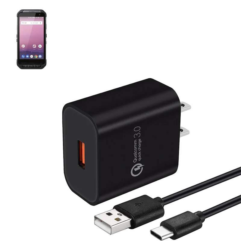Point Mobile Mobile Computer USB-C Wall Charger Kit for Device Rooms| Agoz