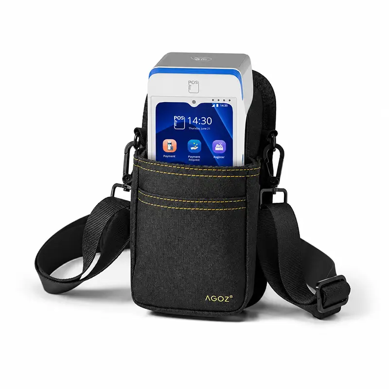 Heavy-Duty myPOS Mobile Terminal Holster with Shoulder Sling