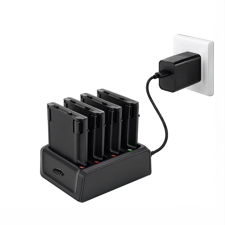 4-Slot Zebra TC7X Mobile Computer Battery Charger Cradle for Spare Batteries | Agoz