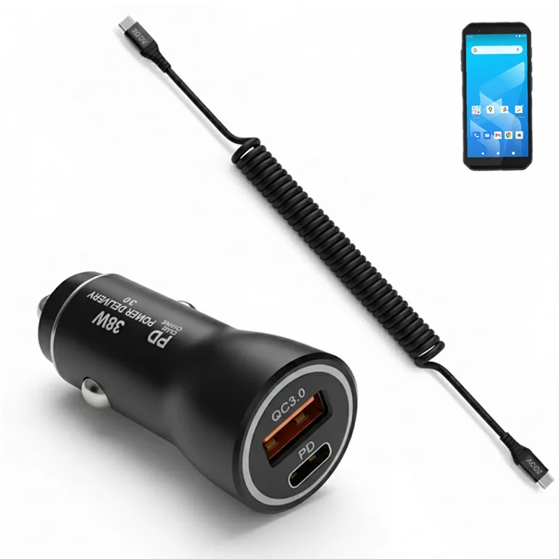 Almex Scanner 38W Vehicle Charger Kit for Transit Route Operations | Agoz