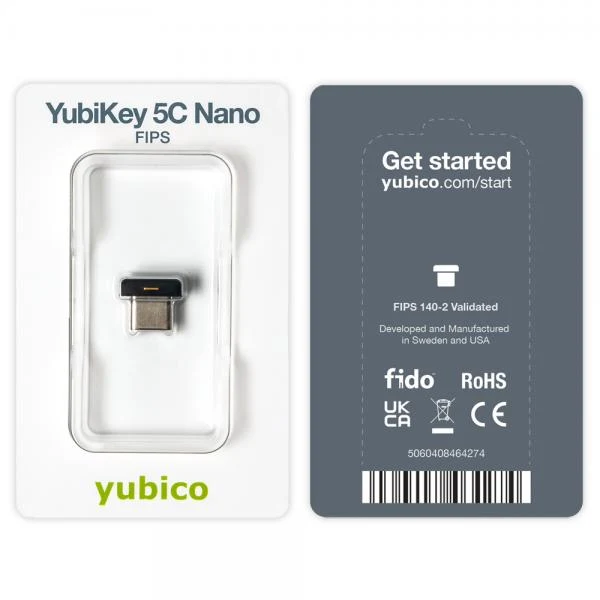 Yubico YubiKey 5C Nano FIPS [5060408464274]
