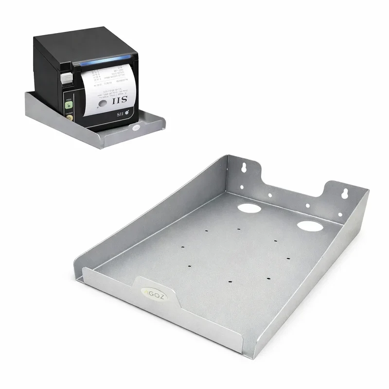 Wall Mounted Stainless Steel Seiko SII POS Printer Shelf