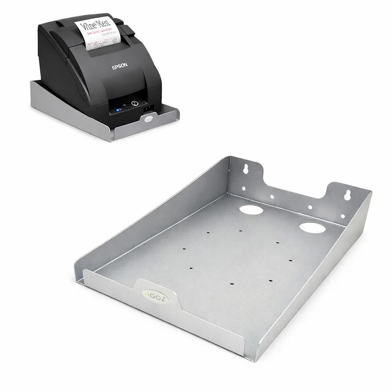 Wall Mounted Printer Shelf for Restaurant Kitchens