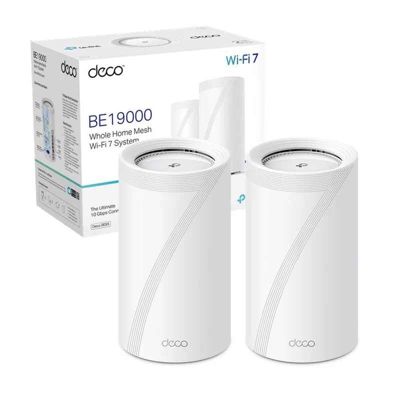 Deco BE85 Sistema Mesh Wi-Fi 7 BE19000Mbps, 2pz