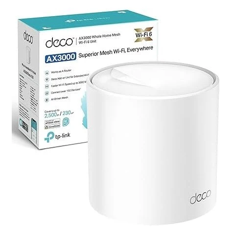Deco X60 Sistema Mesh Wi-Fi 6 AX5400Mbps, 1pz
