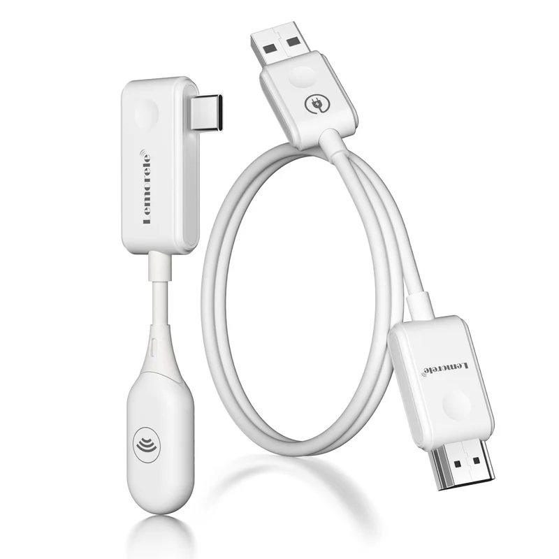 Lemorele P10 Wireless HDMI Kit | USB-C TX & HDMI RX