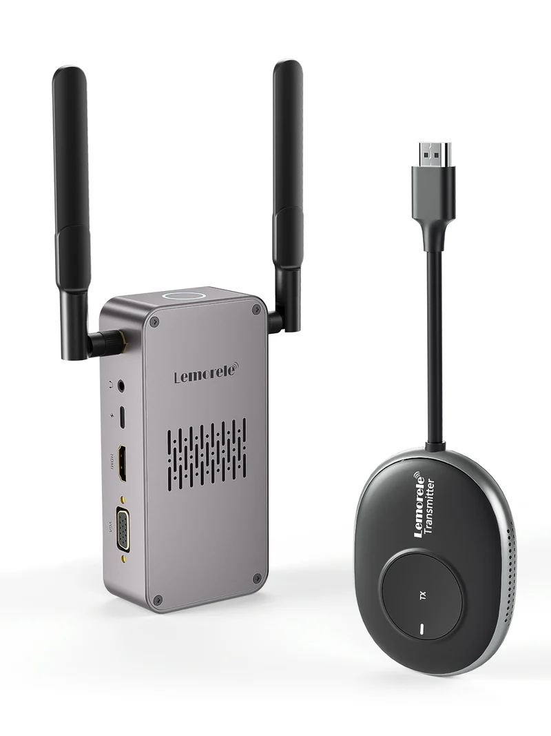 Lemorele Q5R18 Wireless HDMI | 8TX to 1RX | Dual Display