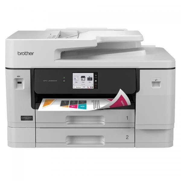 BROTHER MULTIFUNZIONE INK A3 COLORE, 28PPM, ADF DUPLEX, FRONTE/RETRO, USB/LAN/WIFI, 4 IN 1 [MFCJ6960DW]