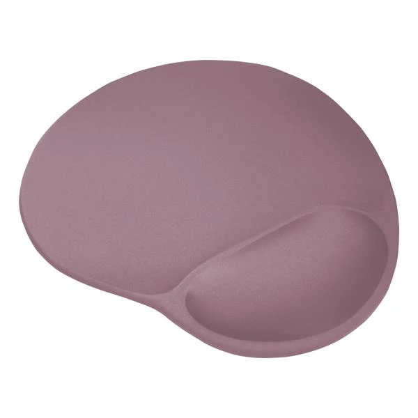 TRUST TAPPETINO/MOUSEPAD ERGONOMICO CON POGGIAPOLSO - BIGFOOT - ROSA [26013]